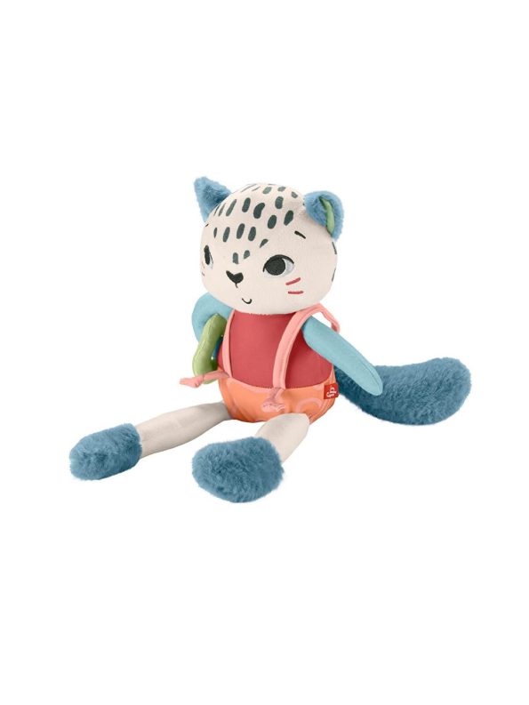 Fisher Price Fun Friend Snow Leopard Plush Toy