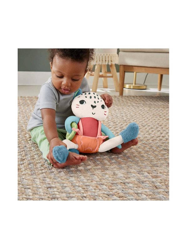 Fisher Price Fun Friend Snow Leopard Plush Toy
