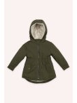 Boys' Hooded Puffer Rain Jacket