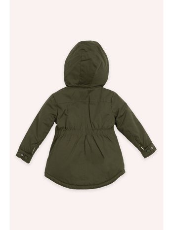 Boys' Hooded Puffer Rain Jacket