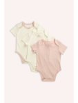 Long Sleeve Printed Baby Girl Bodysuit with Bicycle Neck