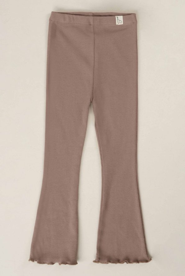 Brown Flared Leggings