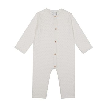 Jacquard Knit Sleeveless Jumpsuit