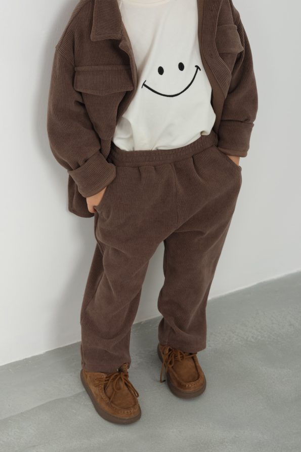 Brown Velvet Pants