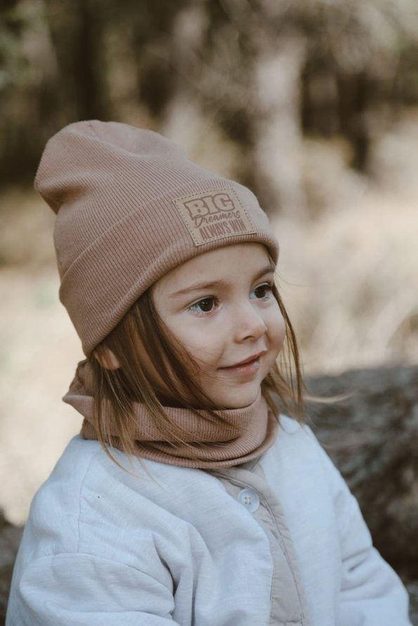 Coffee Beanie & Neckwarmer Set