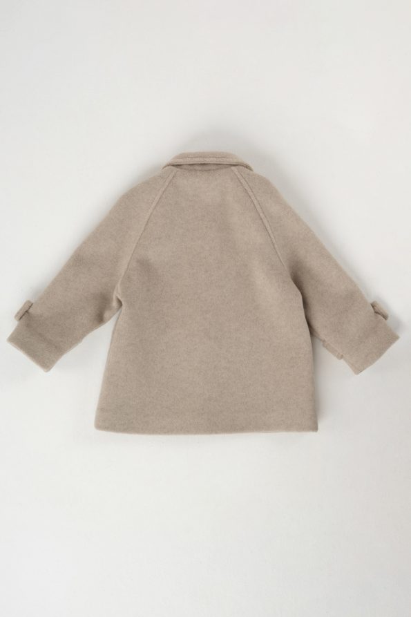 Cashmere Coat in Fawn