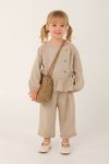 Beige Linen Set
