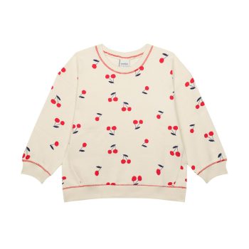 Cherry Sweatshirt and Shorts Set