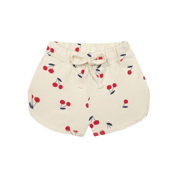 Cherry Sweatshirt and Shorts Set