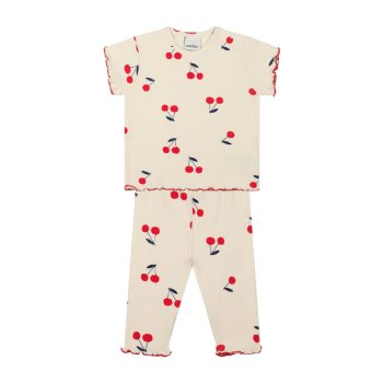 Cherry T-shirt and Leggings Set