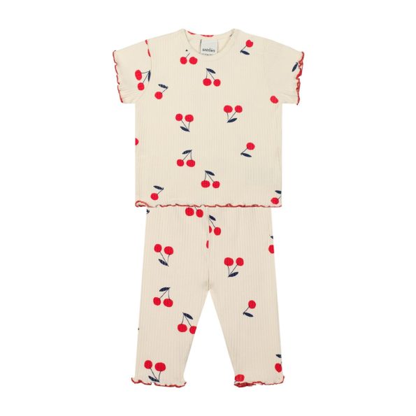 Cherry T-shirt and Leggings Set