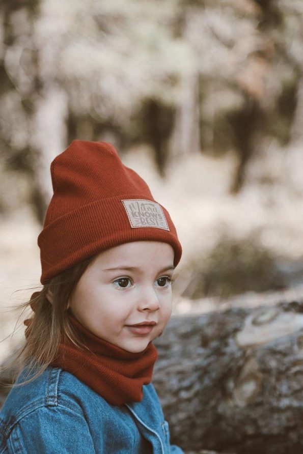 Brick Beret & Neckwarmer Set