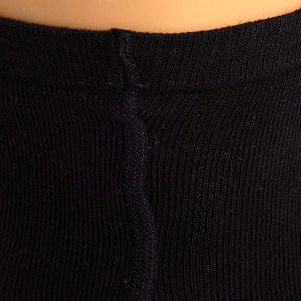 Black Heart Patterned Tights for Baby Girls