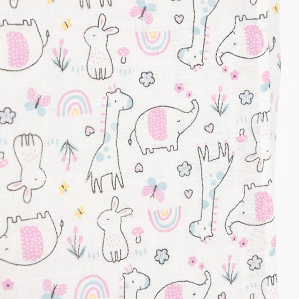 Muslin Blanket Pink