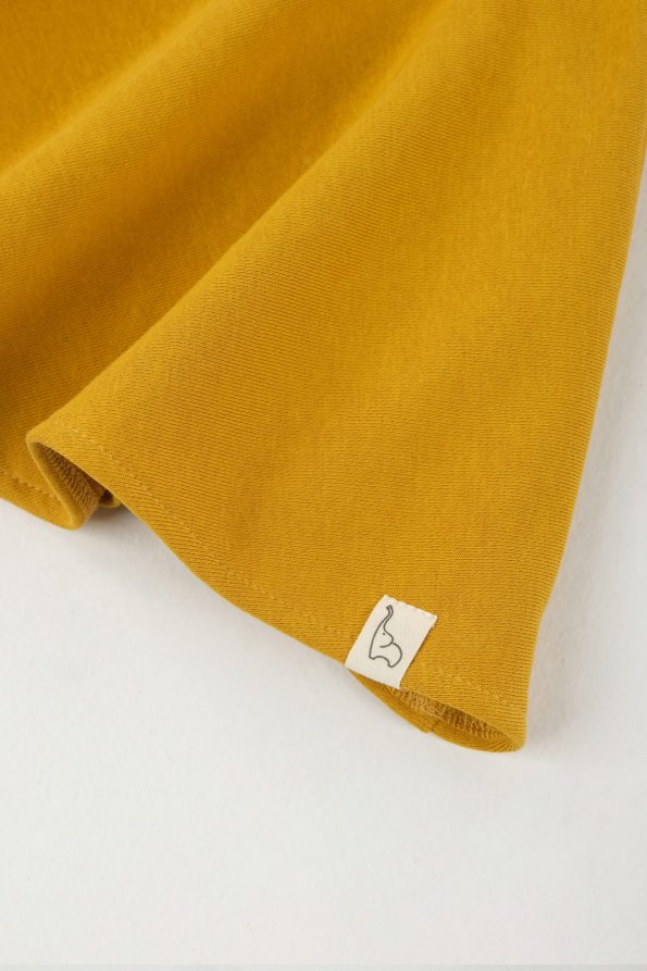 Mustard Flared Skirt
