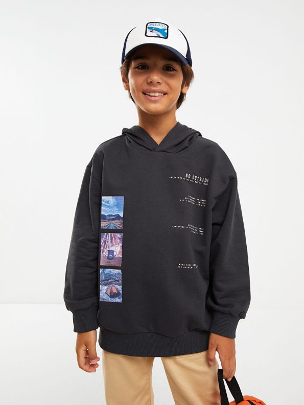 Hooded Boys Sweatshirt