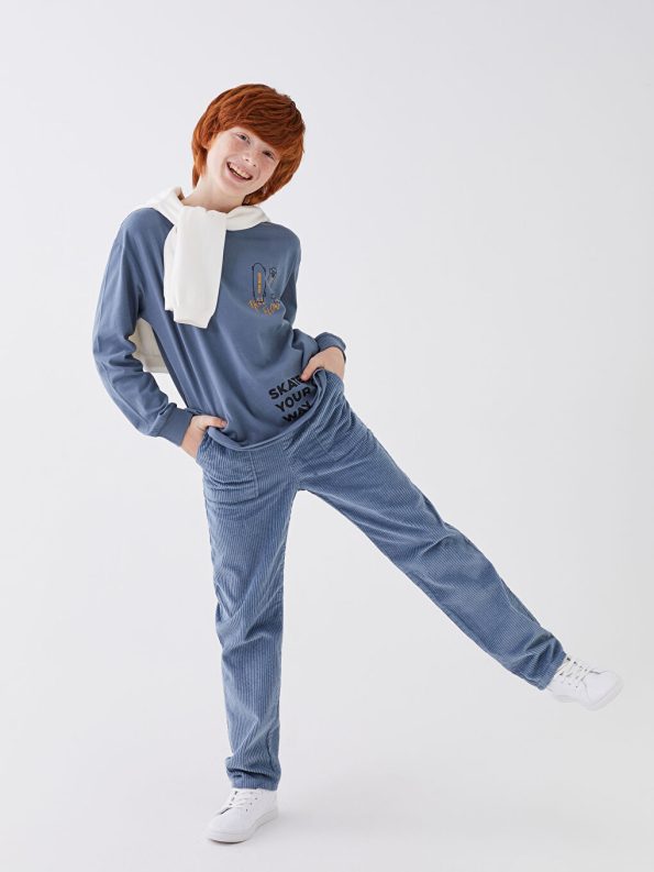 Boys' Elastic Waist Pants