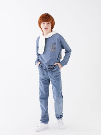 Boys' Elastic Waist Pants