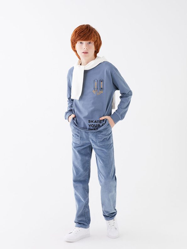 Boys' Elastic Waist Pants