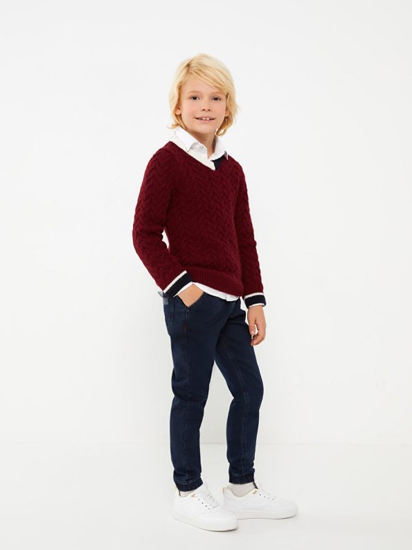 Adjustable Waistband Boys' Jean Pants