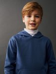 Hooded Basic Long Sleeve Boys Sweatshirt