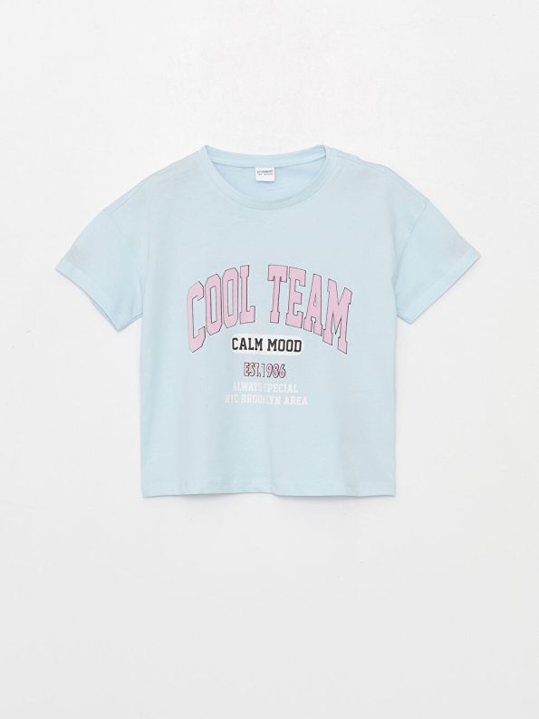 Girls' Thick Crew Neck Sweatshirt