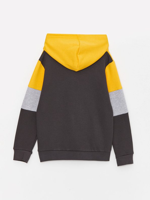 Boys' Printed Crew Neck Sweatshirt and Jogger Set