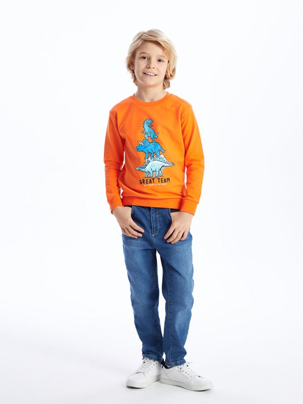 Boys' Crew Neck Sweatshirt