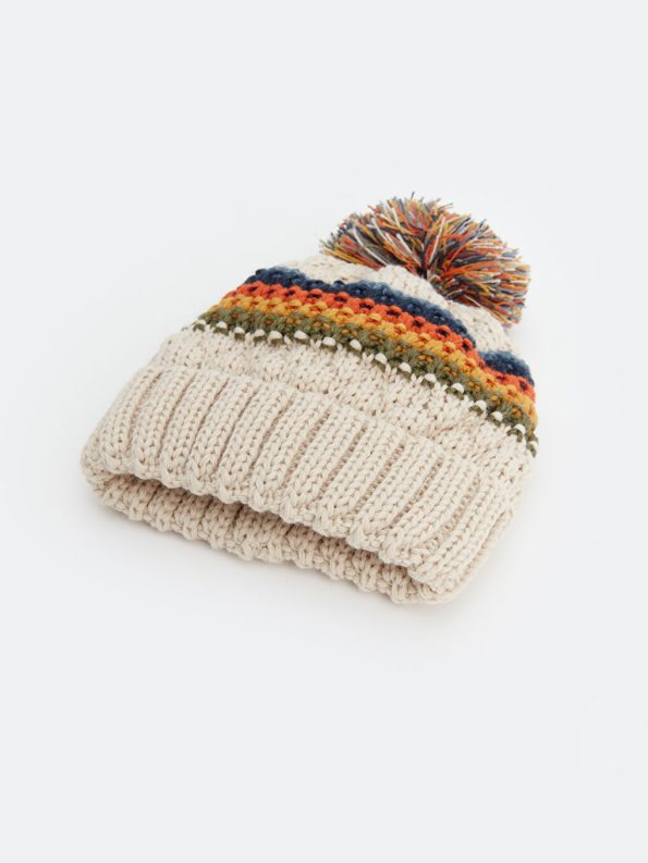 Ear Detail Baby Boy Beanie