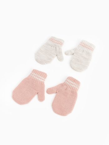 Heart Printed Baby Girl Beanie
