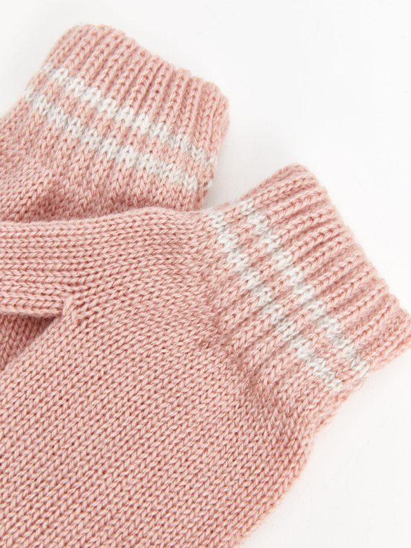 Heart Printed Baby Girl Beanie