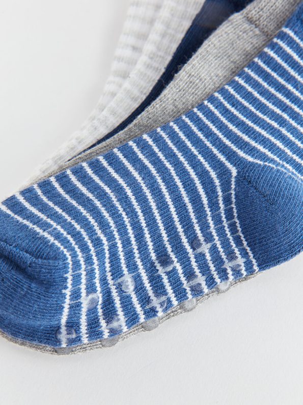 Striped Baby Boy Socks Set of 3