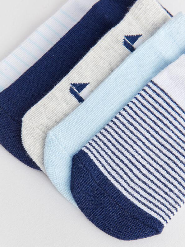 Printed Baby Boy Socks Set of 5