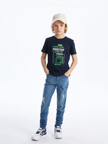Boys' Jogger Pants with Beşiktaş Print