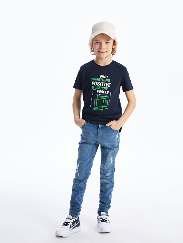 Boys' Jogger Pants with Beşiktaş Print