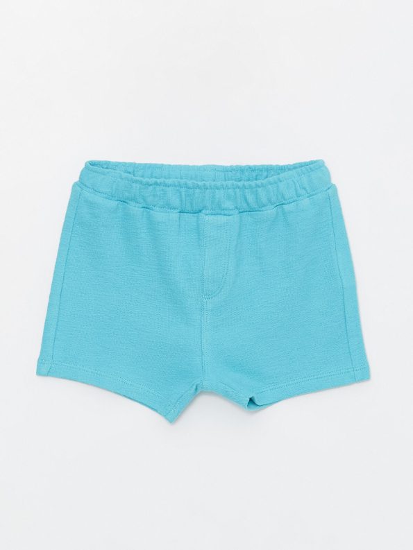 LCW Baby Turquoise Short Sleeve T-Shirt and Shorts Set