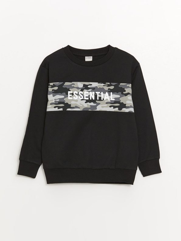 Comfort Fit Hooded Boys' T-Shirt
