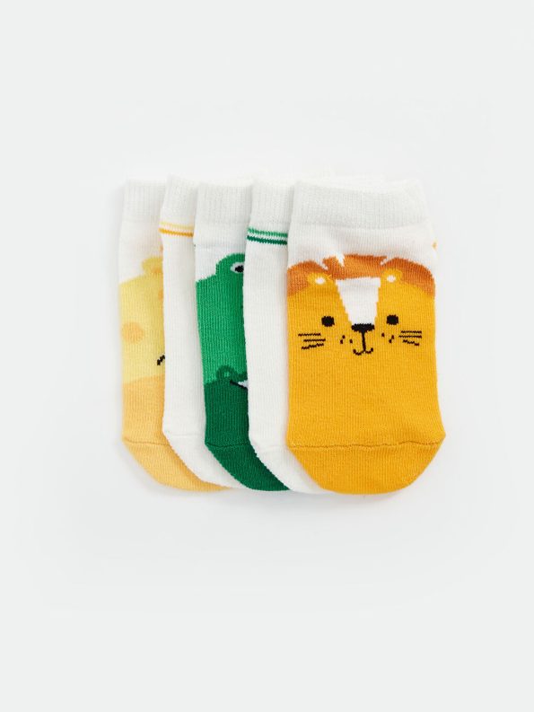 Striped Long Sleeve Crew Neck Sweatshirt and Pants Set for Baby Boys