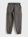 Boys' Comfortable Elastic Waist Cargo Jogger Pants