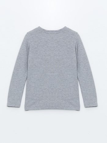 LCW Kids Grey Thermal Base Layer for Boys