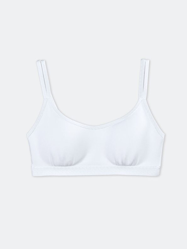 LCW Kids White Strappy Girls' Bustier
