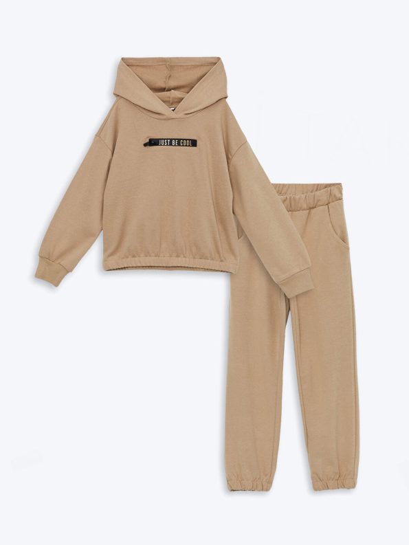 LCW Kids Fun Beige Tracksuit