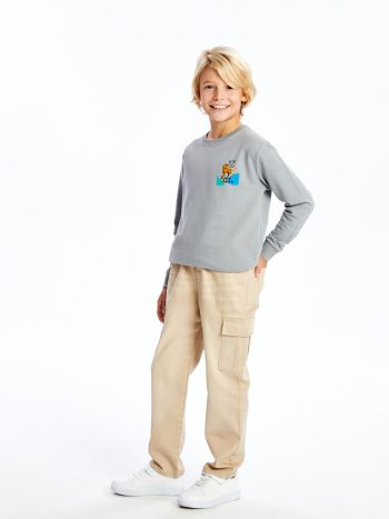 Boys' Elastic Waist Jean Pants