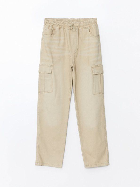 Boys' Elastic Waist Jean Pants