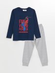 Boys' Pikachu Print Crew Neck T-Shirt