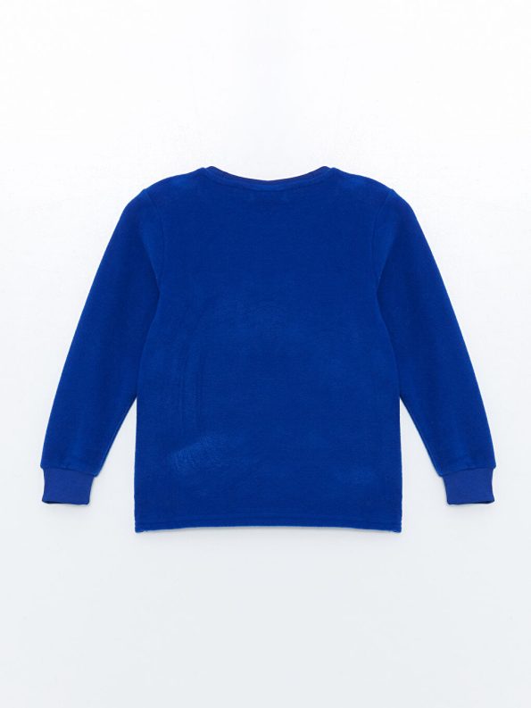 Boys' Printed Crew Neck Sweatshirt