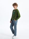 Belted Elastic Waist Boys' Pants
