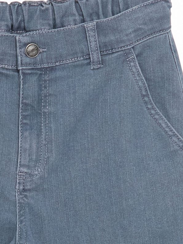 Belted Elastic Waist Boys' Pants