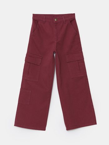 Adjustable Waistband Girl's Trousers