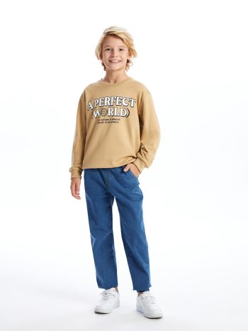 Boys' Long Sleeve Button-Up Shirt